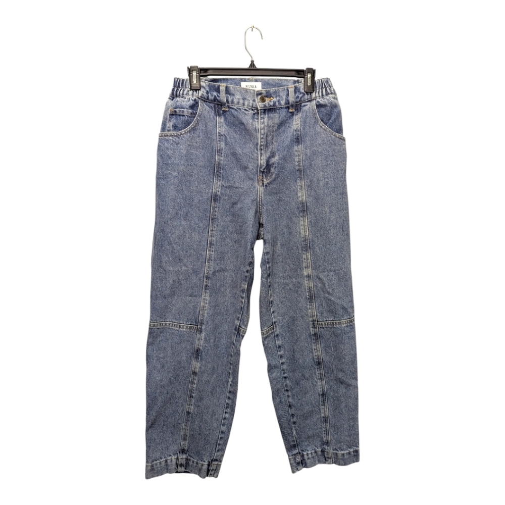 PISTOLALily Balloon Seamed Tapered Hemp & Cotton Sz 30